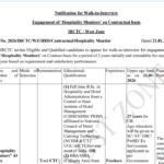 IRCTC Recruitment 2026: 43 Hospitality Monitor Vacancies | Walk-in-Interview, Salary & Eligibility